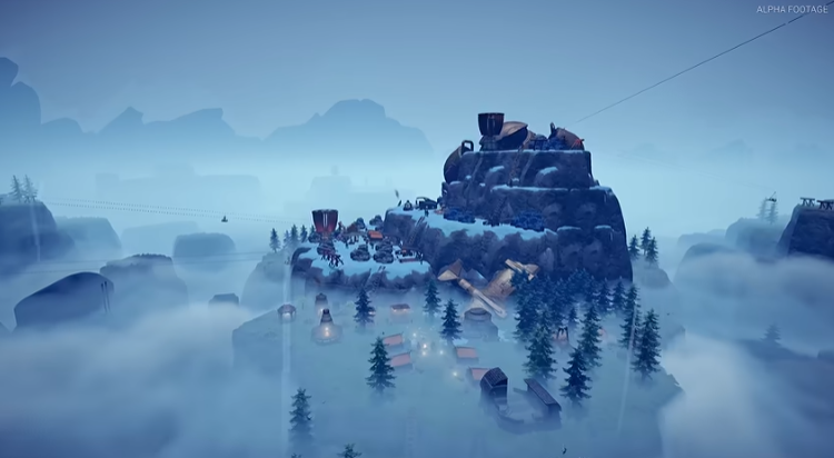 Above colony above the mist